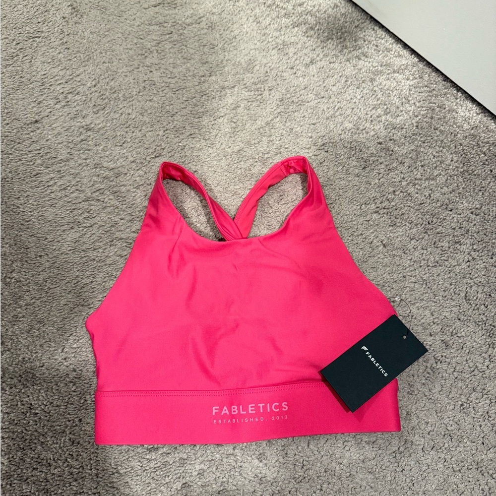 Fabletics Vibrant Pink Sports Bra